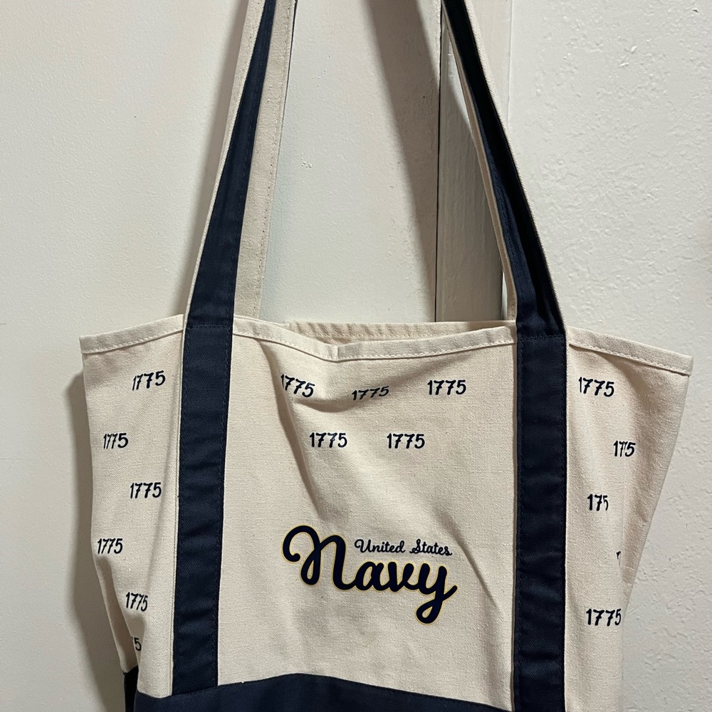 US Navy Canvas Tote Bag